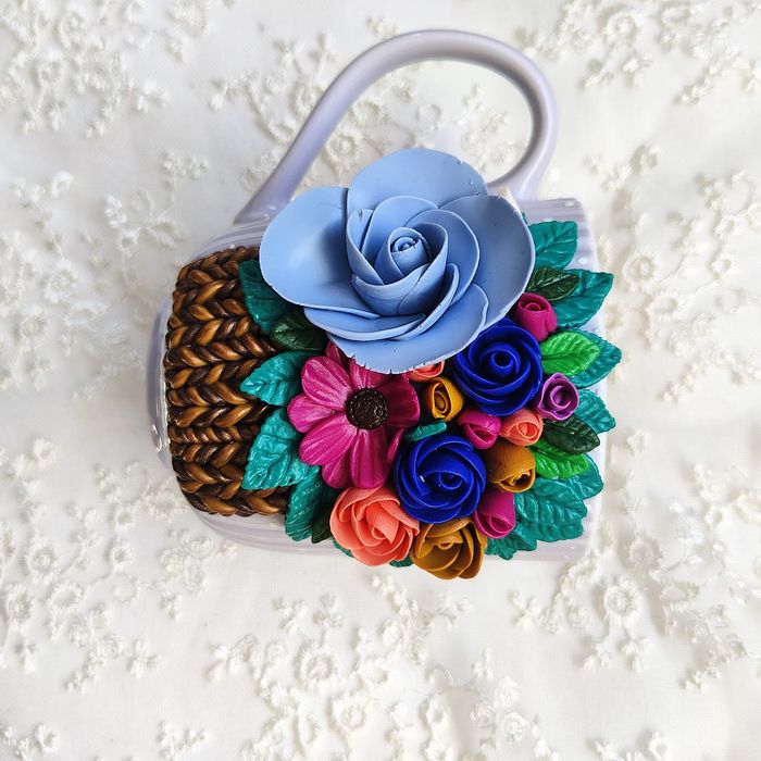 Ръчно декорирана чаша