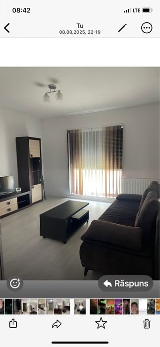 Mobila living +canapea +masuta