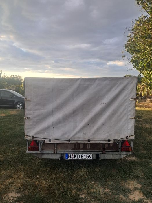 Remorcă 2000kg 5m/2m