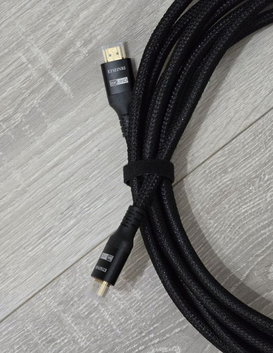 Cablu HDMI 2.1 Etseinri, 6 metri – Ultra-rapid pentru TV, monitor
