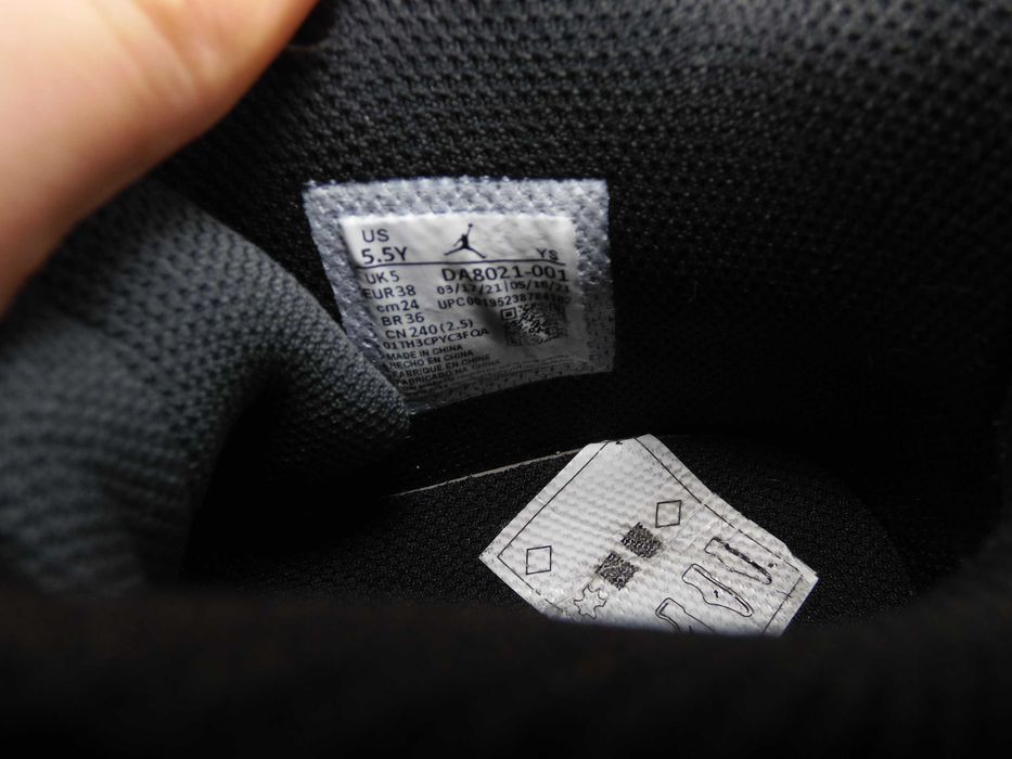 Air Jordan Max Aura 3 "Black" - 38 Оригинални! кожени