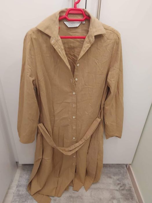 Curier gratuit 1 sept  + Rochie Camasa BEJ Pineberry 100% va