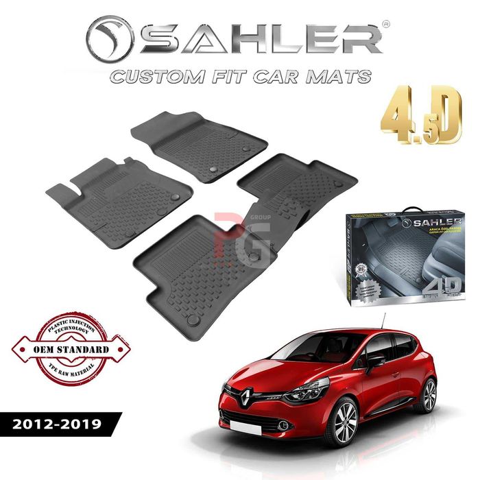 Гумени стелки за Renault CLIO / РЕНО КЛИО / 4 HB-SW (2012-19)