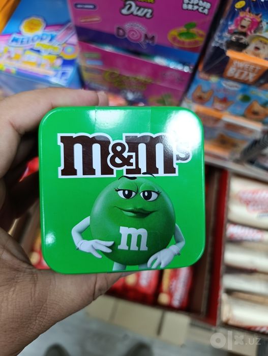 M&MS Темир кутчалар 200гр шоколад.