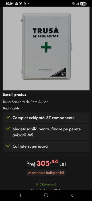 Trusa de prim ajutor