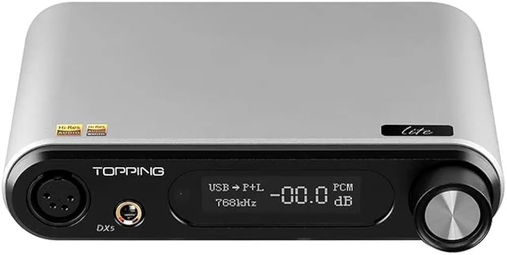 TOPPING DX5 Lite декодер ES9068AS*2 DAC усилвател за слушалки DSD512 768kHz