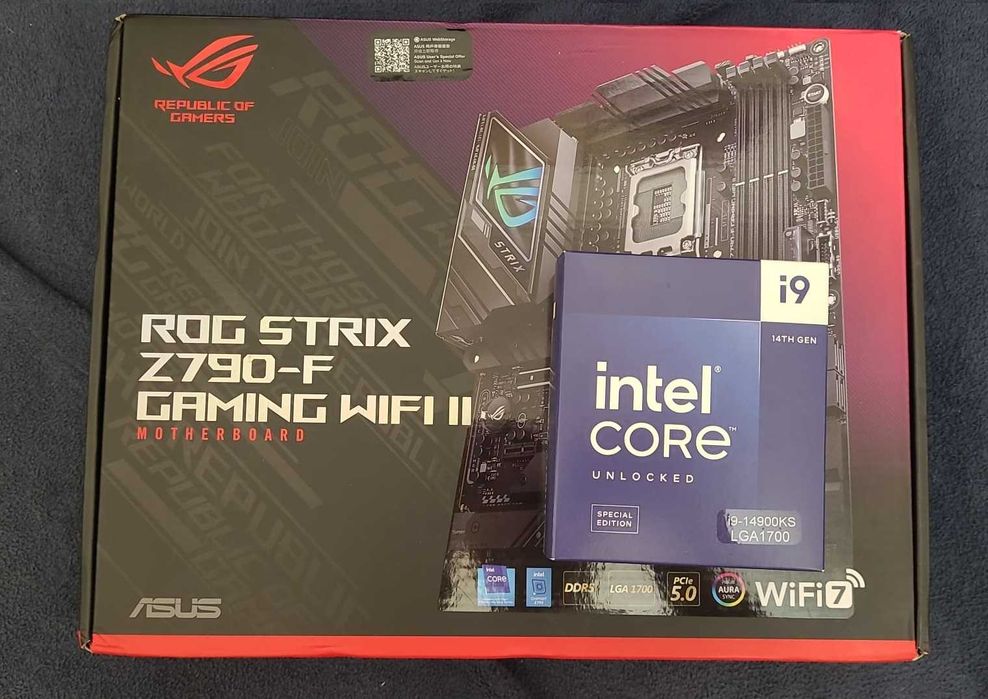 Kit ASUS ROG STRIX Z790-F wifi II +  i9-14900KS