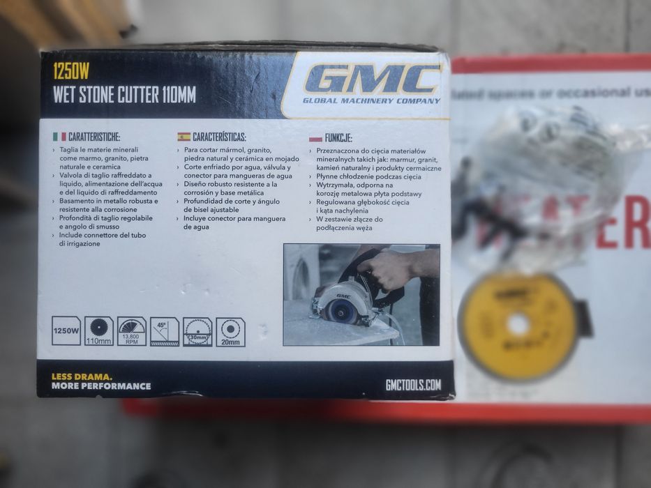 Циркуляр за рязане на плочки GMC  1250W