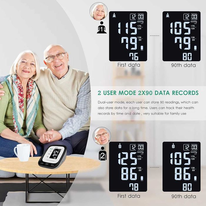 Апарат за измерване на кръвно налягане Aesfee AES U171