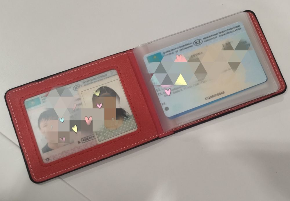 Портмоне водителя для документов, тайота...