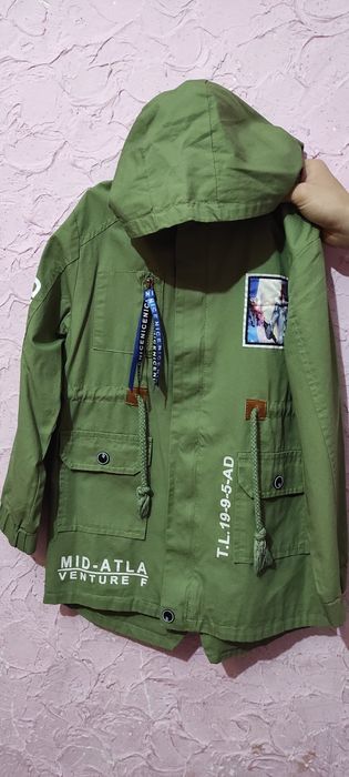 Куртка-плащёвка для мальчика и для девочки