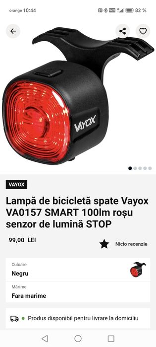 Stop led bicicleta cu acumulator