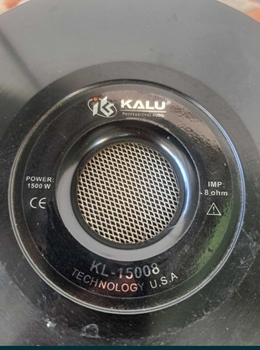 Продам динамик 8ом 1500ватт KALU и пищалка