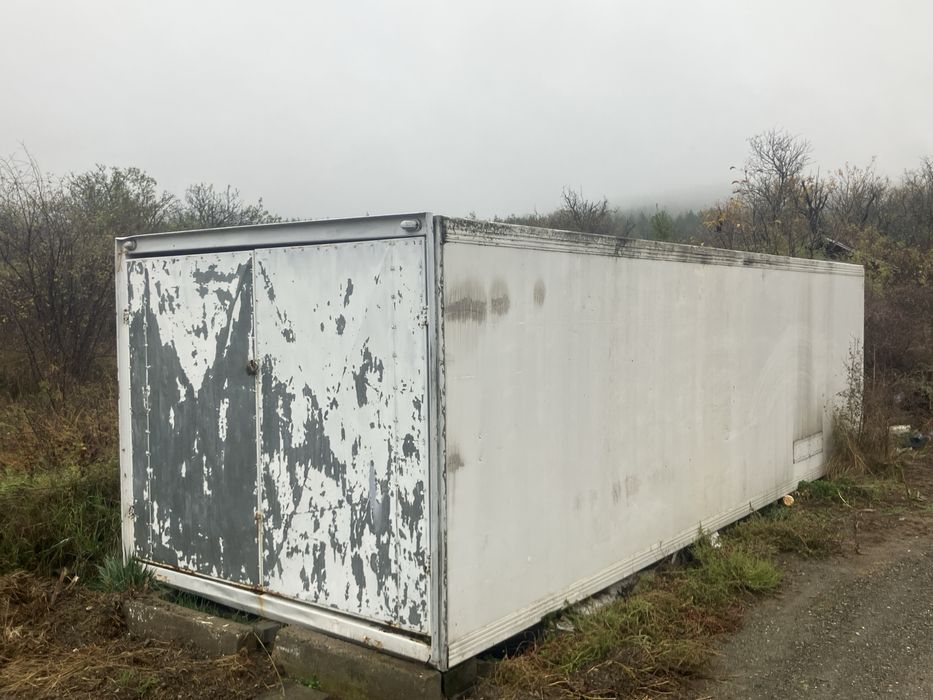 Термо фургон алуминиев BDF хладилен/ склад,контейнер, 7.5мх2.5м h:2.4