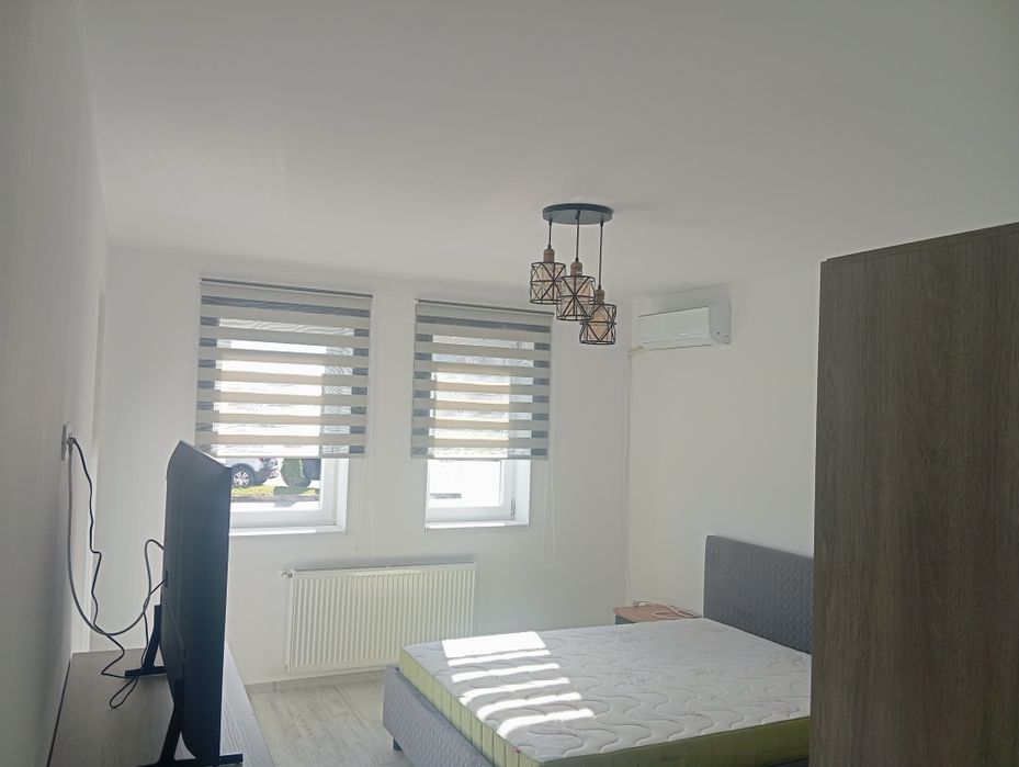 Închiriez pe termen lung garsoniera nouă, complet și nou utilată