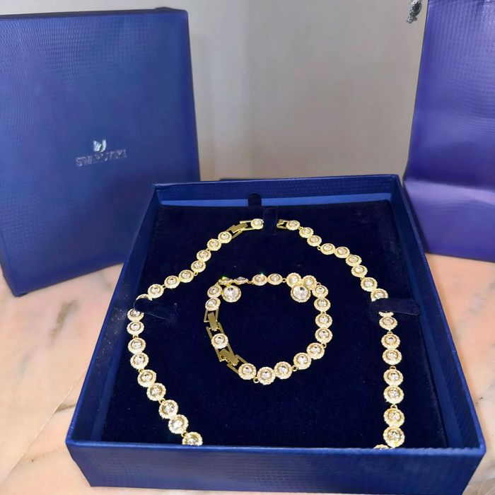 Set Angelic Swarovski Gold//Premium