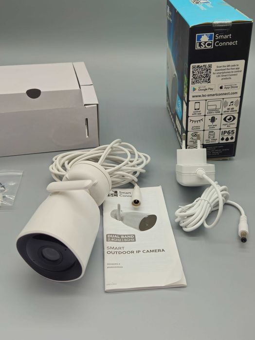 LSC Smart Connect външна смарт IP камера 1296p, WiFi Dual Band, IP65