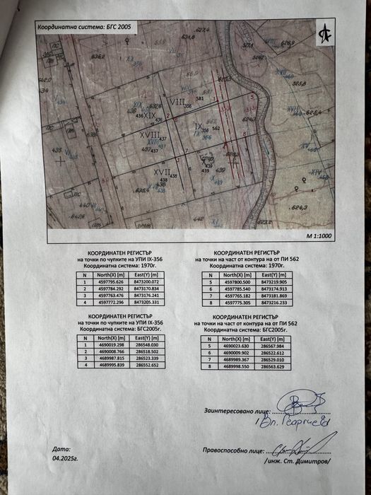 Продава се Парцел в с. Горна Козница, Област Кюстендил - 1485 кв.м за 5 €/кв.м - Снимка #23