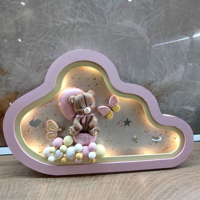 3D детски нощни лампи – ръчна изработка от гипсокерамика