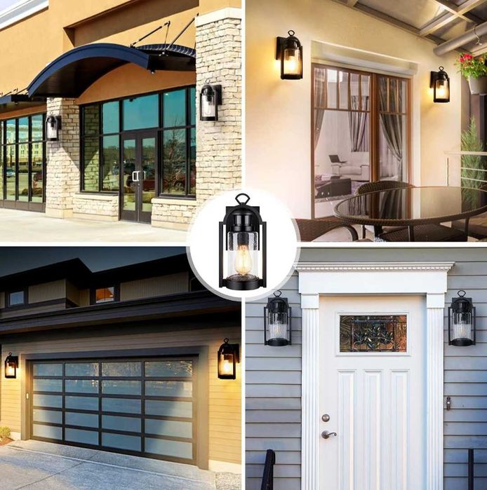 Lamomo LED външна лампа със сензор за движение 3 режима на осветление