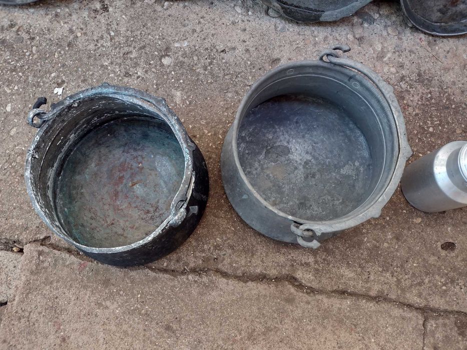 Медни тави и менци само комплект