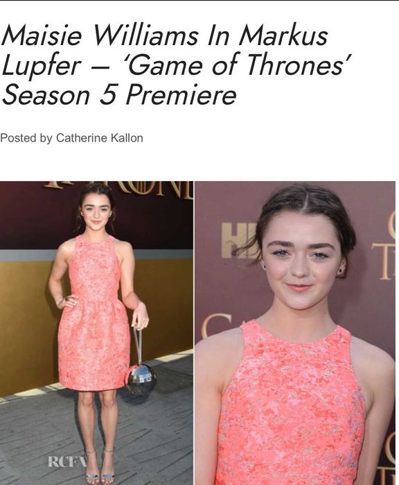 Rochie Markus Lupfer din brocart model faimos