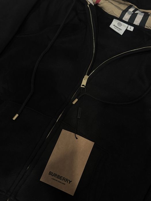 Burberry zip up negru