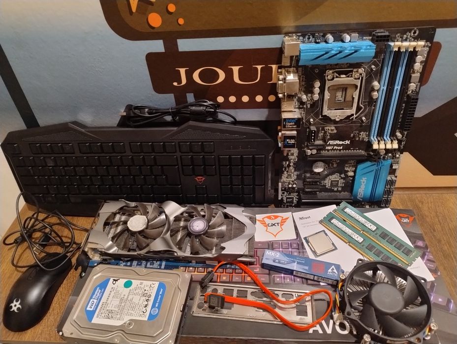 Kit PC Gaming i5 4670, 16GB RAM, GTX 660 Ti + Periferice