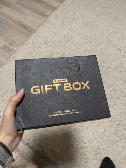 Мини караоке с колонкой и микрофонами Giftbox