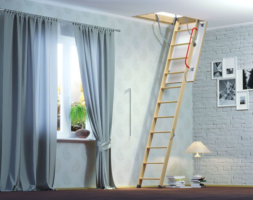 Чердачная лестница 70x120x300 см PREMIUM Docke