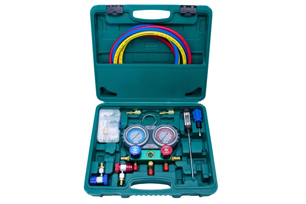 Manometru cu 2 ventile YS EAC 20