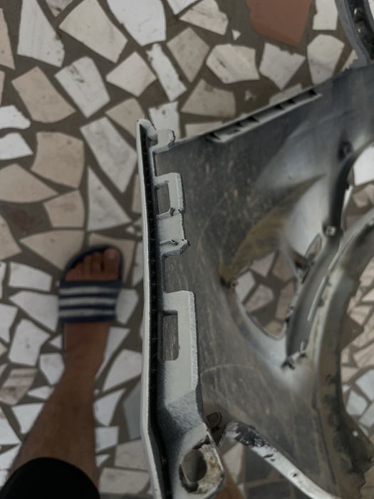 Передний бампер киа рио