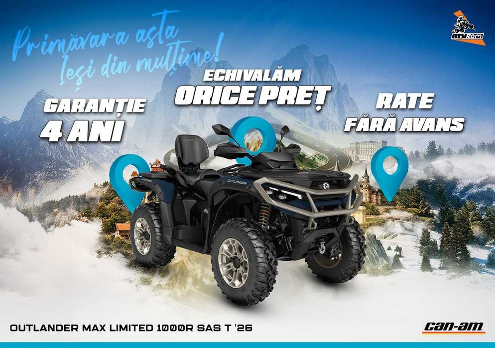 Can-Am Outlander MAX LIMITED 1000R SAS T '26