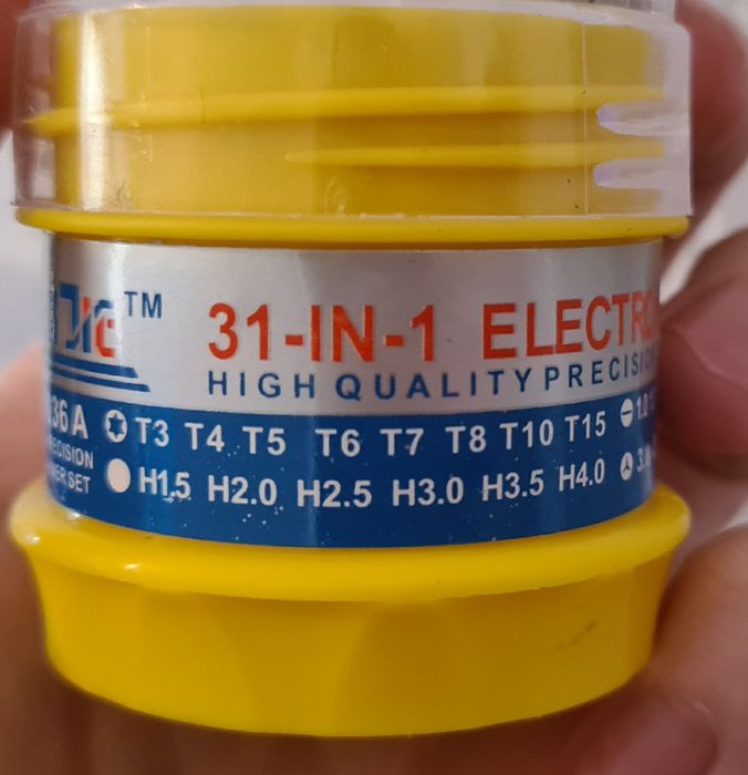 Отвертка комплект 30 головок