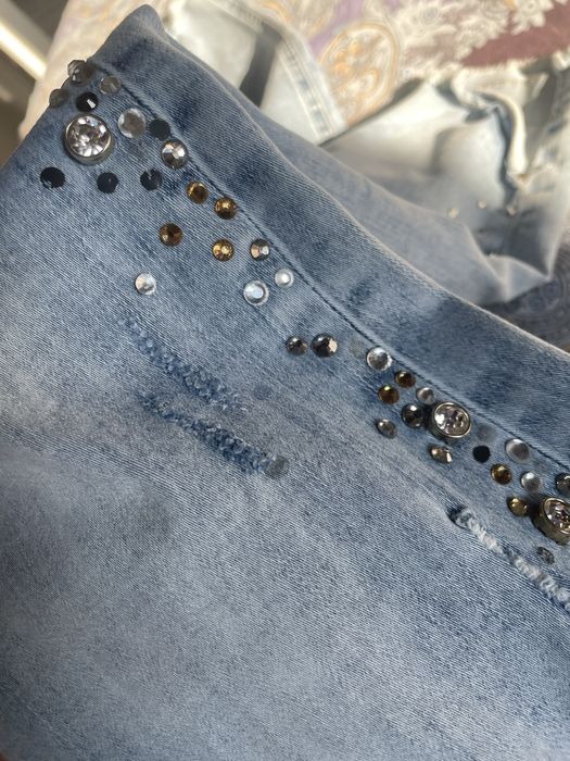 D & She дънки с камъни