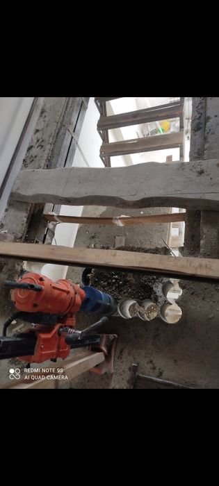 Алмазное сверление.