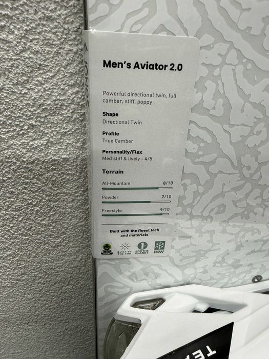 placa noua snowboard jones aviator 2.0 wide L159cm