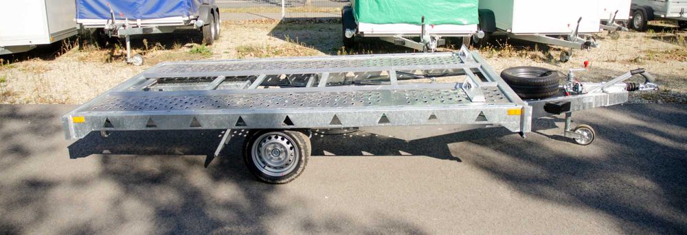 Remorca Platforma AUTO 1800 Kg fabricata in RO, carte RAR