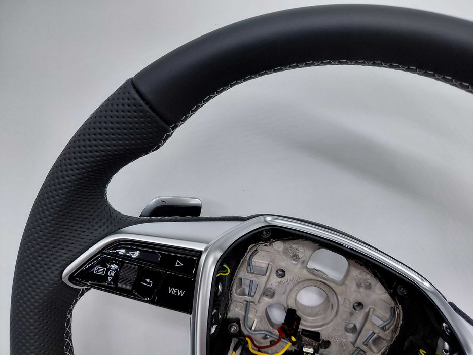 Нов спортен волан S Line за Audi A6 C8 A7 A8 E-tron ​​Q8 E Tron