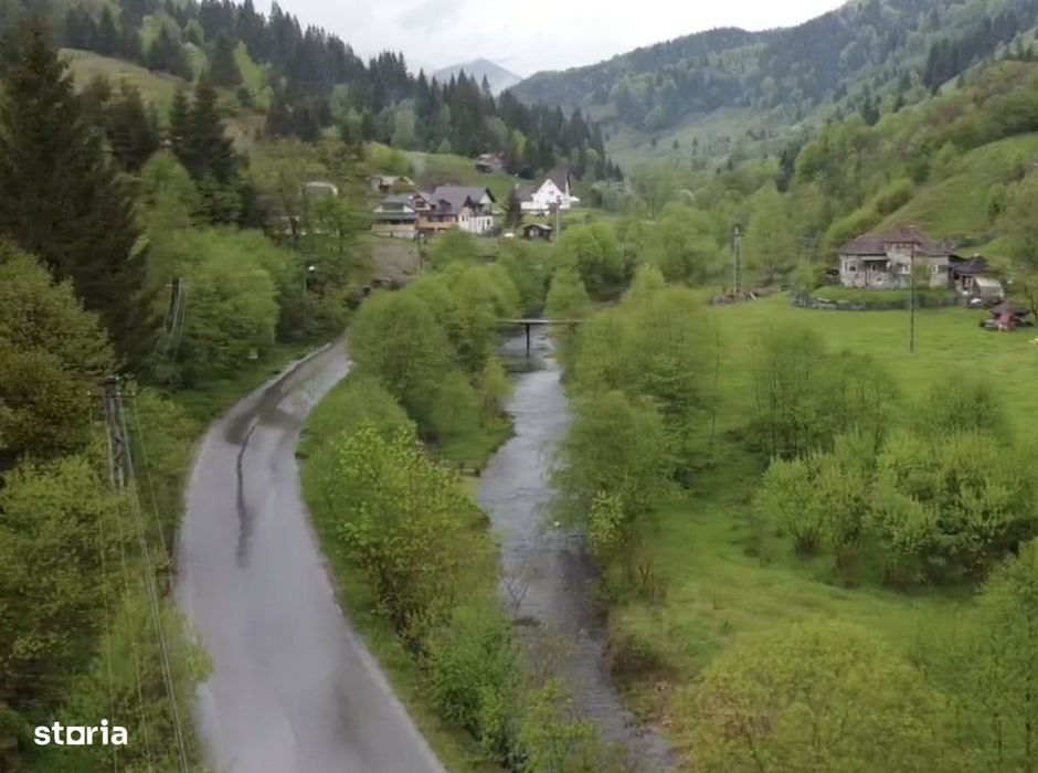 Teren intravilan 7.228 mp cu construcții, Sătic-Rucăr, Argeș