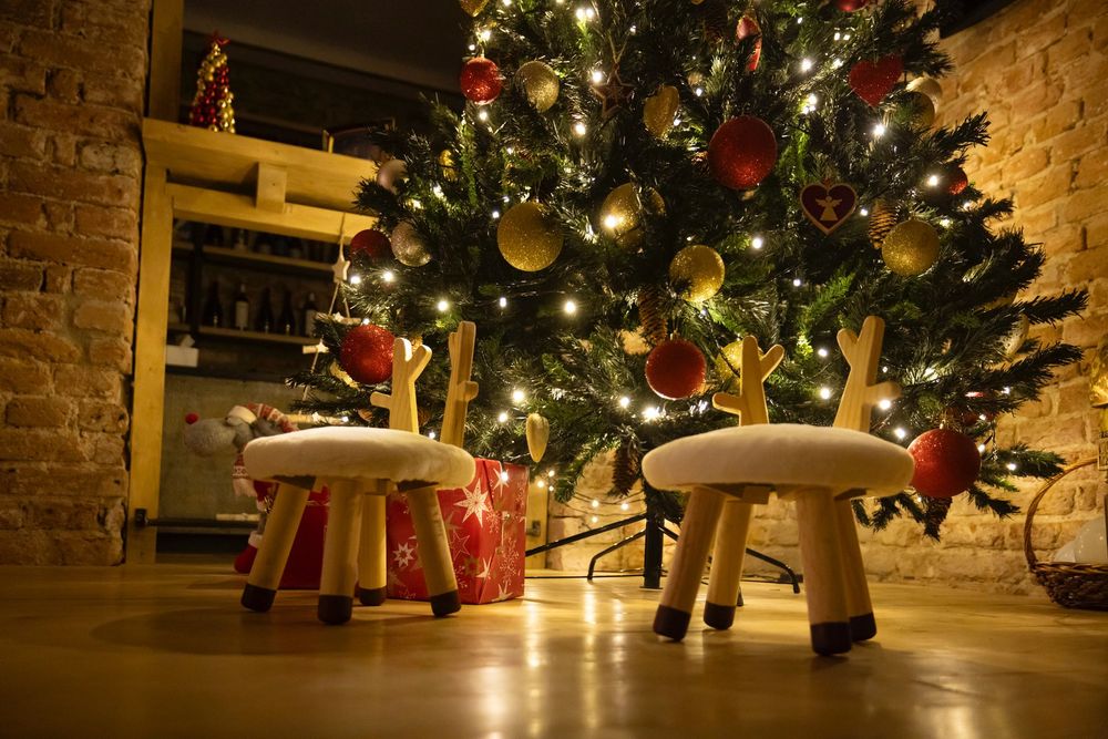 Scaunele mici de Crăciun