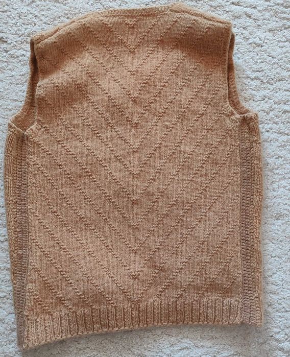 Vestă lână naturală