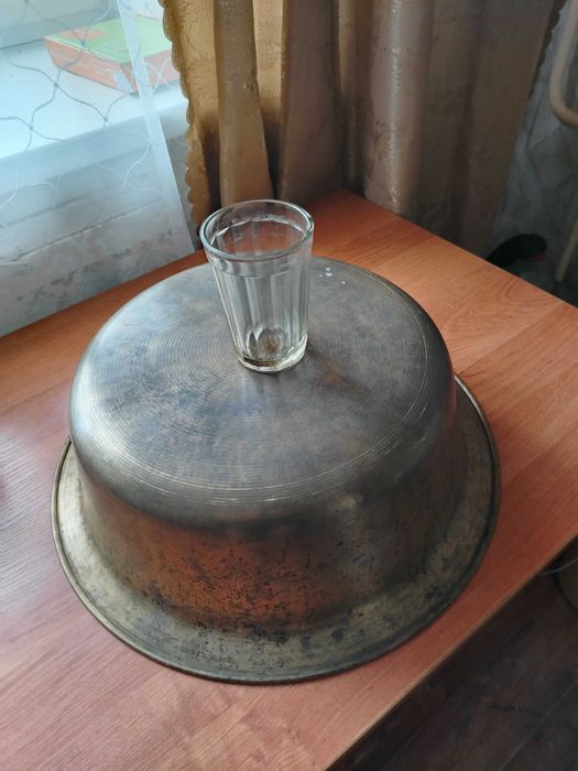 Таз медный 10 литров.