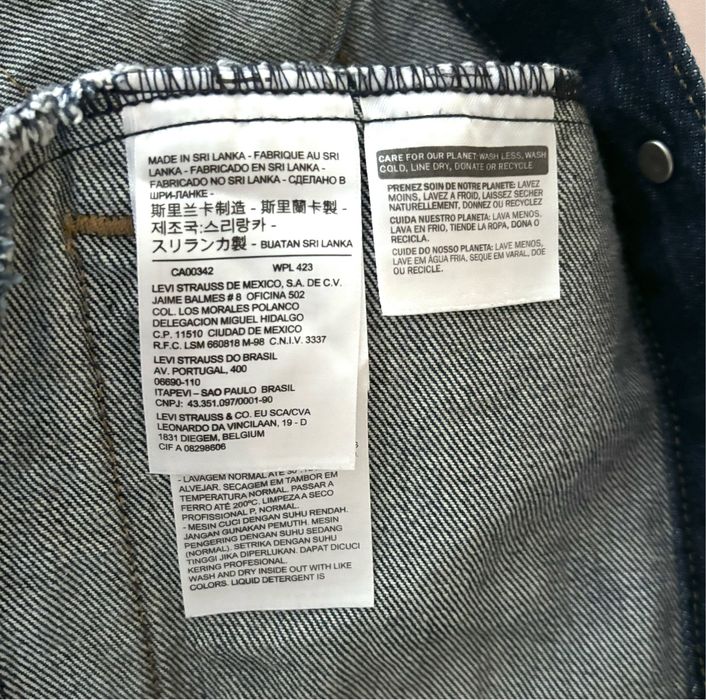Куртка джинсовая Levis