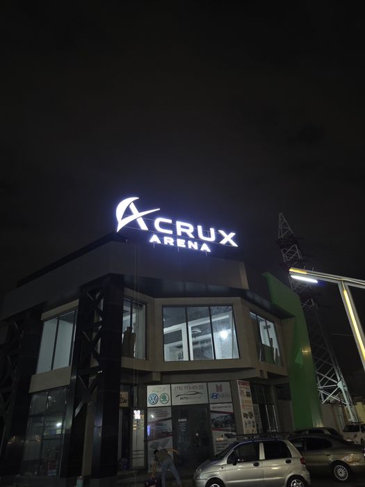 Reklama xizmati bukva baner Реклама буква банер