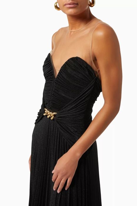 Черна официална рокля на Elisabetta Franchi