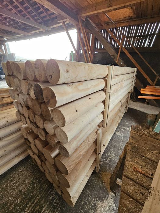 Lemn Rotund pentru Foisoare Cabane si Amenajare Spatii Verzi