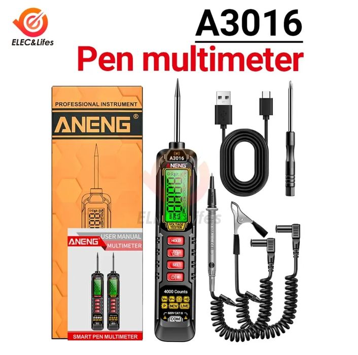 Цифровой мультиметр ручка