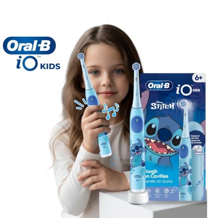 Детская электрическая зубная щетка Oral B Series iO Stitch 6+