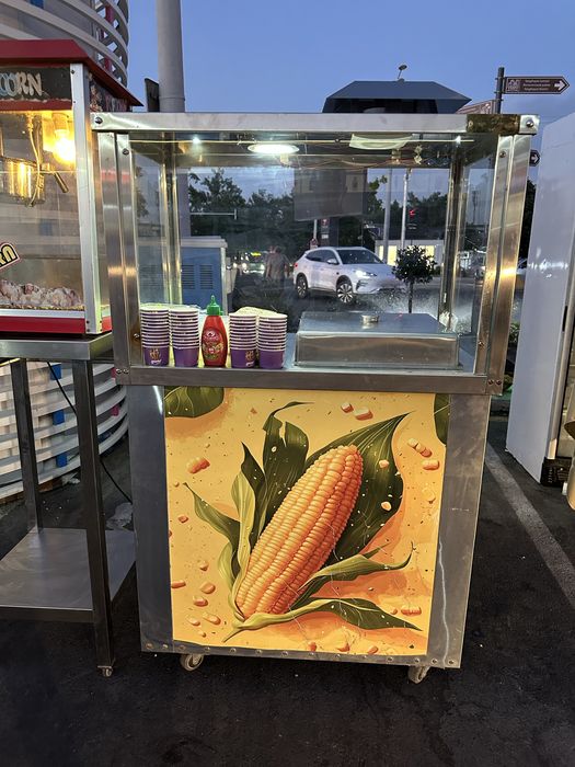 Joxori va popkorn aparat sotiladi
